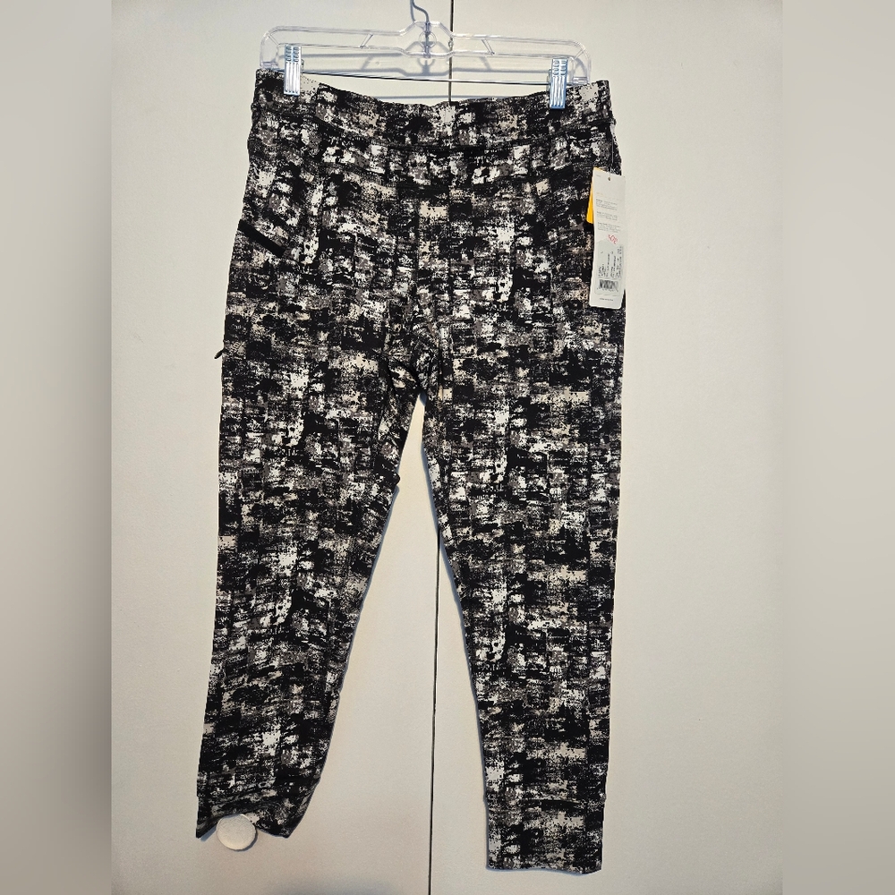 Lole Black and White Patterned‎ Leggings- NWT